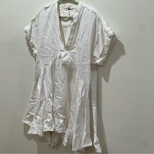 Free People White Mini Dress
